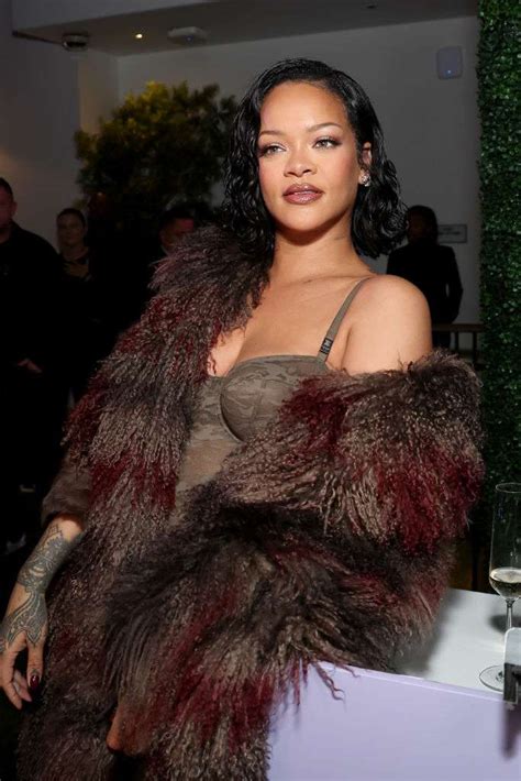 Rihanna Celebrates Lavish Lace Savage x Fenty Launch in Saint 